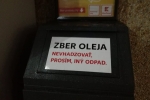Vymeňte použitý kuchynský olej za nový